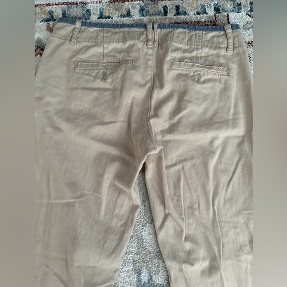 Pilcro and the Letterpress Fit Hyphen Women's Low Rise Ankle Jean Tan 26 - Picture 8 of 10